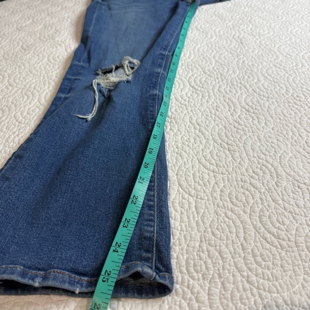 IRO High Rise Blue Distressed Jeans - Picture 7 of 10